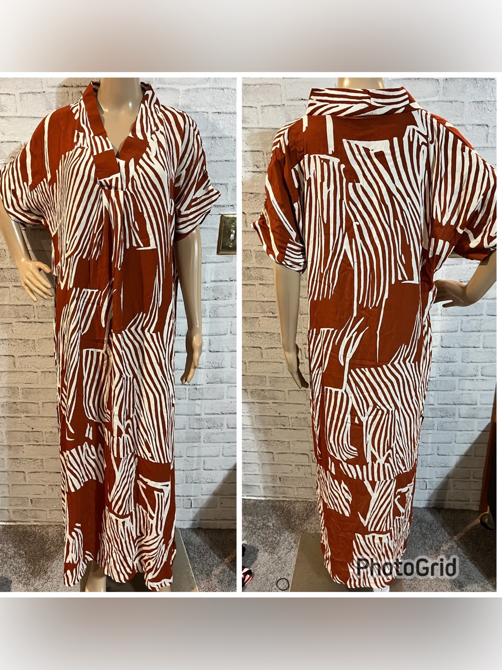 Bel Kazan Anthropologie kaftan dress